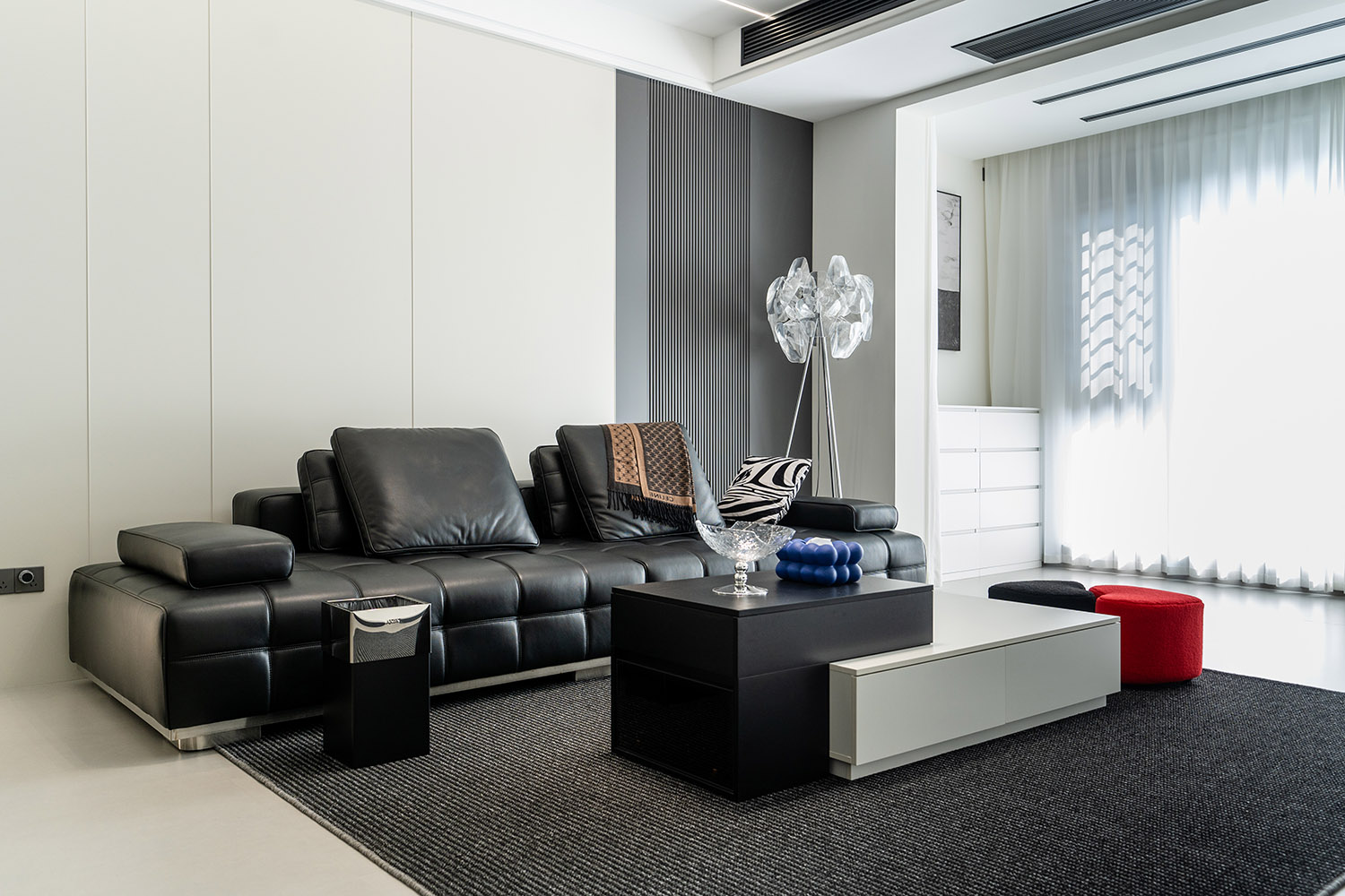 株洲家博整装金茂悦160㎡ 现代极简风格装修赏析