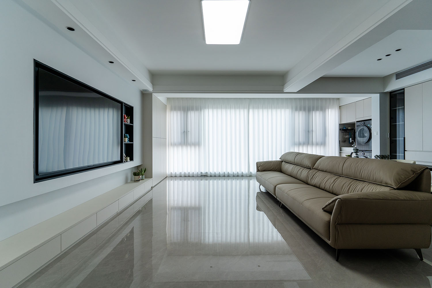 株洲家博整中海誉园130㎡ 现代风格装修赏析