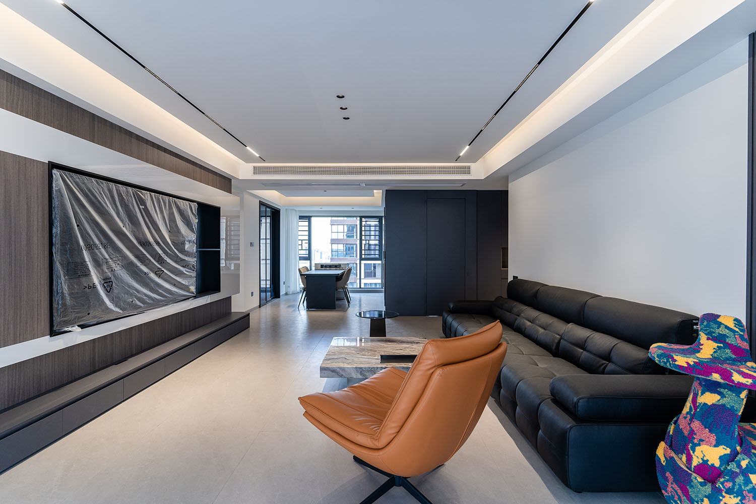 株洲家博整装中海誉园140㎡ 意式极简风格装修赏析